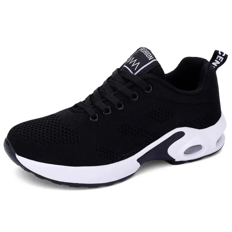 Summer Women Sneakers Outdoor Running Air Cushion Sport Shoes/Increase Height Breathable Walk Shoes