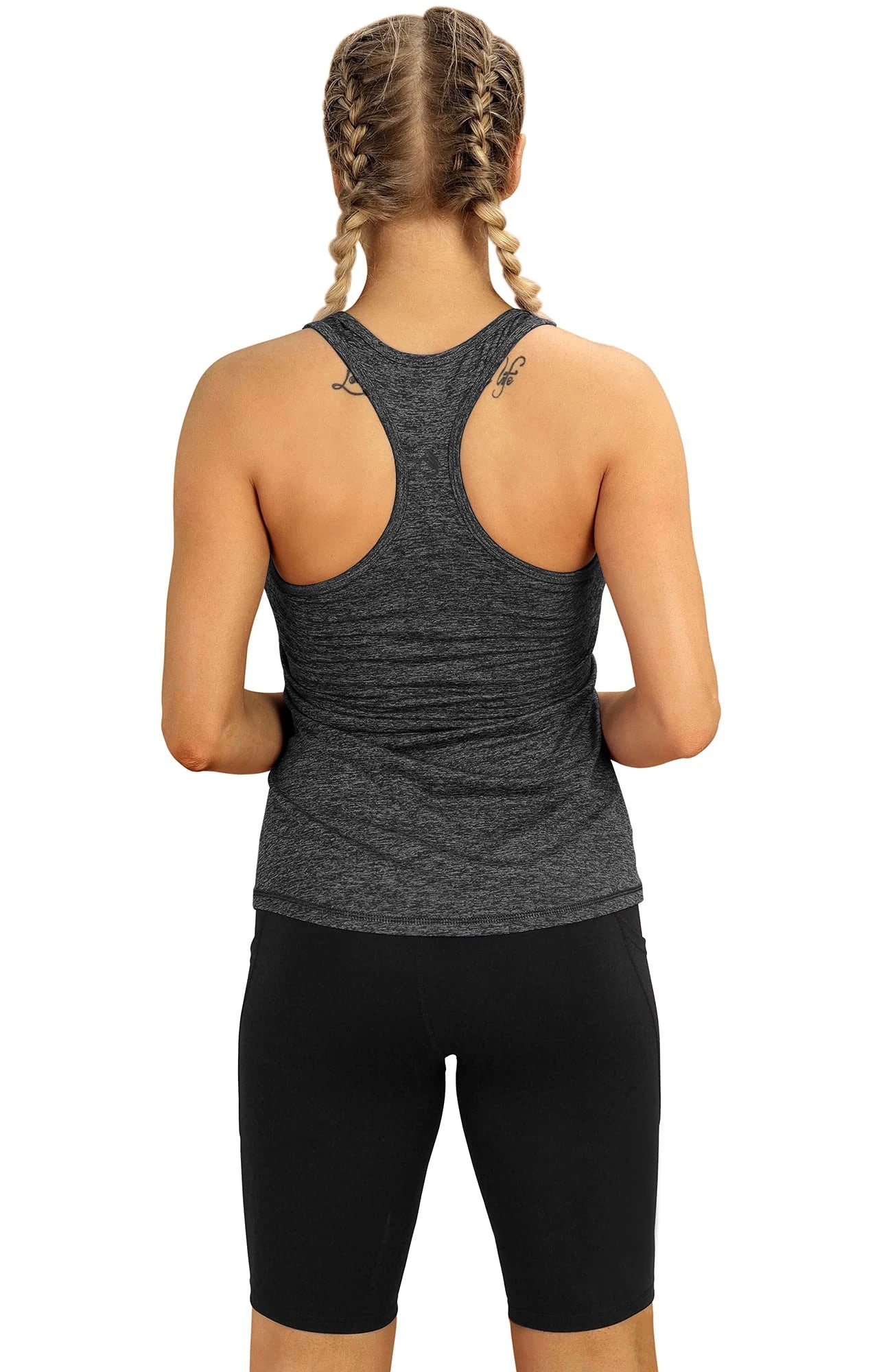 3 Pcs Women Sport tank Tops Loose Yoga Tops Quick Dry/Workout Sport Tops For Women Fitness Sport Yoga Shirt