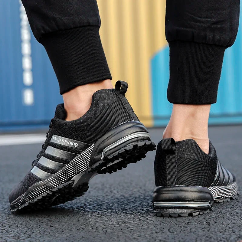 New men's flying mesh surface spring summer breathable/casual sports shoes flat vulcanized couple running