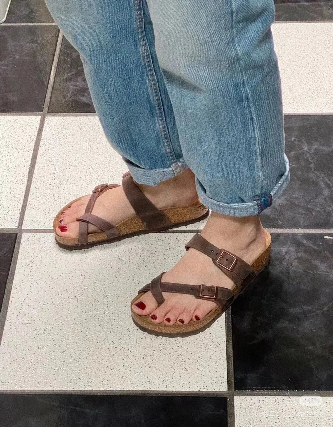 SUFU Autumn new women's cork slippers fashion sandals/couple beach shoes outdoors wear solid color