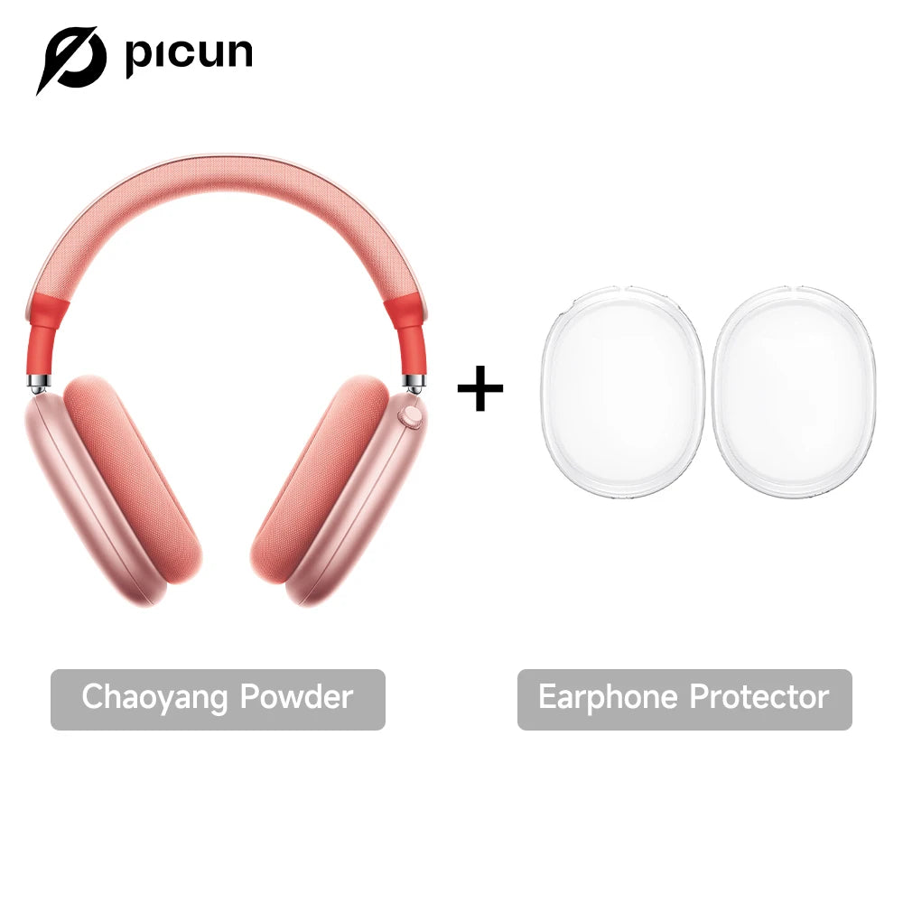 Picun F8 Pro ANC Wireless Headphones Head Tracking 3D Spatial Audio/52dB ANC HIFI Bluetooth Headset ENC HD Mic Low-Latency APP
