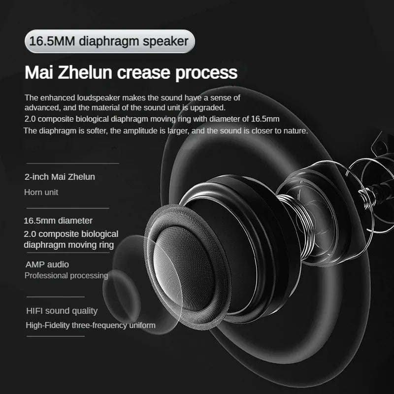 Open Ear Bluetooth Headphones 30 Hours Playtime/True Wireless Earbuds with Ear Hook Air Conduction Clear Calls Waterproof