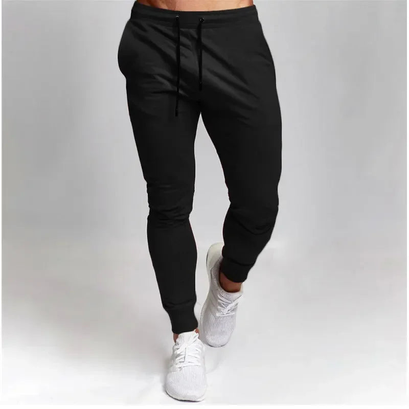 Casual Pants Men's Jogger Sweatpants Large Size Elastic Waist Sports/Casual Trousers Loose Fitness Clothes Spring Thin Pants
