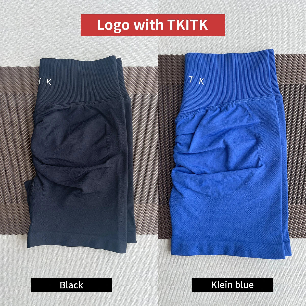 Newly listed price 2 Pcs TKITK Shorts Pro Solid Seamless Women Soft/Fitness Outfits Yoga shorts Gym Running Bike Wear