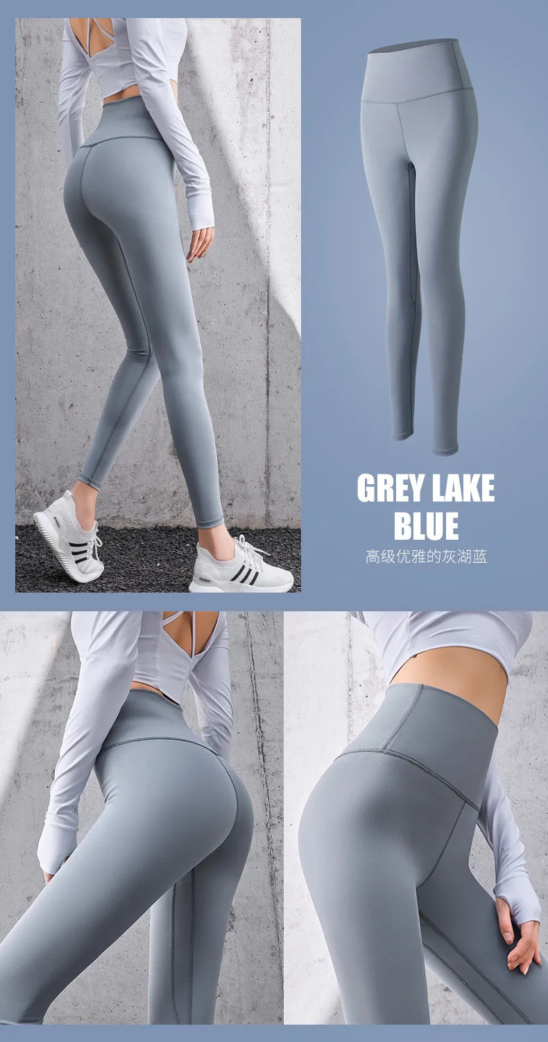 Yoga Pants High Waisted Gym Leggings Sport Women Fitness Seamless/Female Legging Tummy Control Running Training Tights