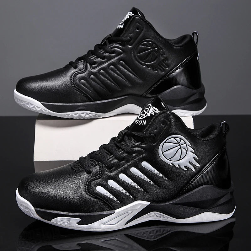 Men's Basketball Shoes Breathable Non-Slip Sneakers/Fashionable Sports Comfortable Running Shoes