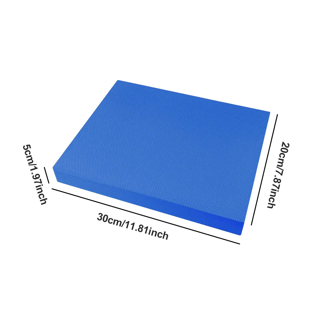 Yoga Balance Pad Anti Slip Fitness Mat Thickened Fitness Balancing Pad/Foam Cushion Mat for Yoga Pilates Stretching
