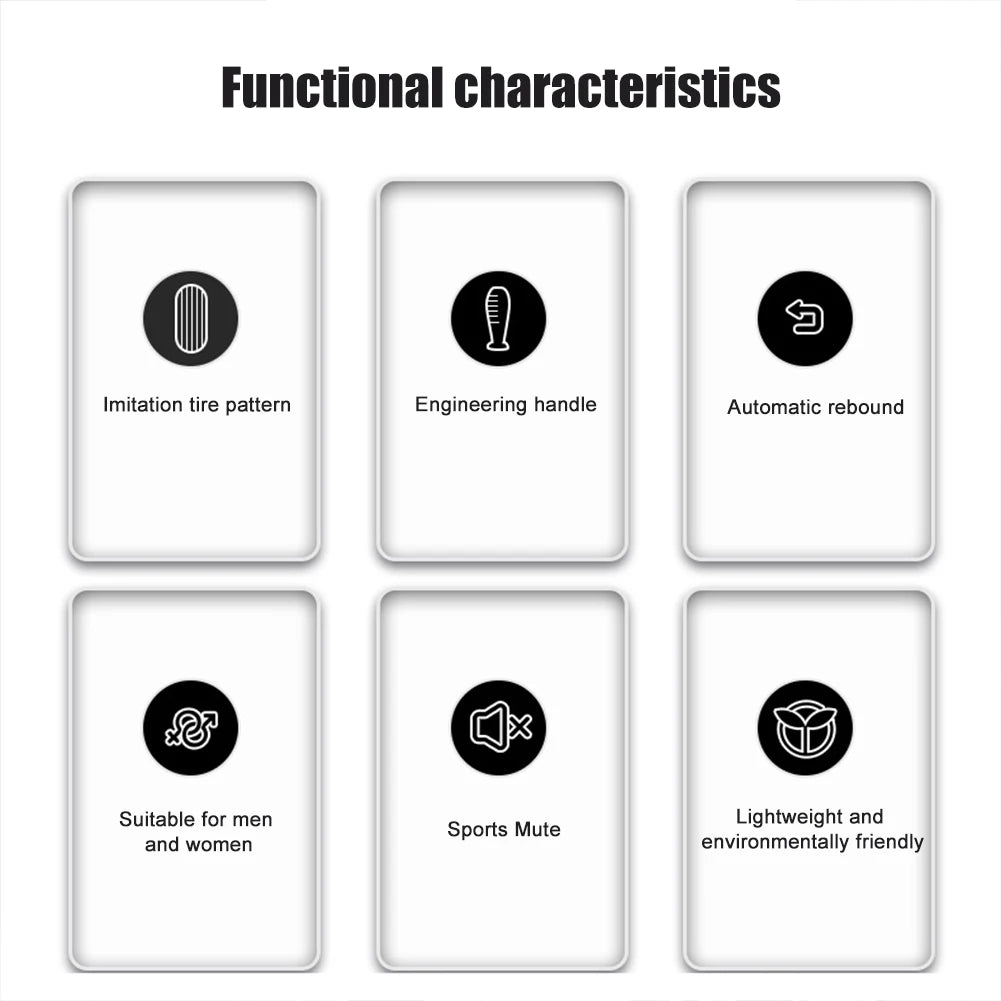 Abdominal Exercise Wheel Anti-Slip Rebound Core Strength Trainer/Detachable Gymnastic Wheel for Home and Gym Fitness Equipment