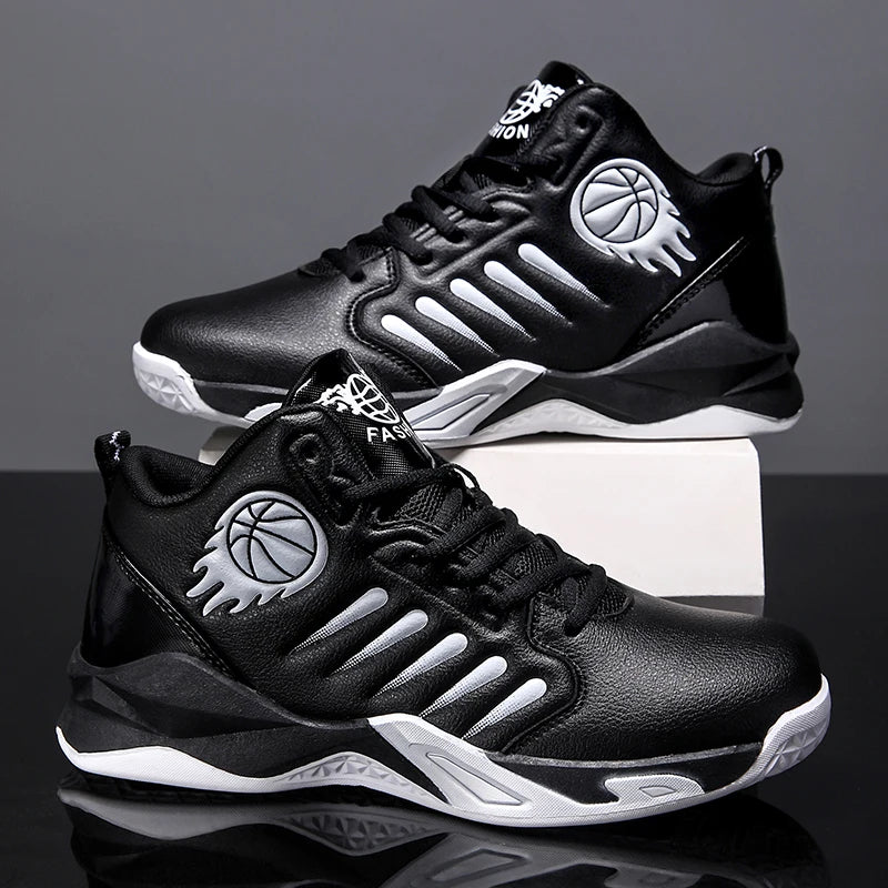 Men's Basketball Shoes Breathable Non-Slip Sneakers/Fashionable Sports Comfortable Running Shoes