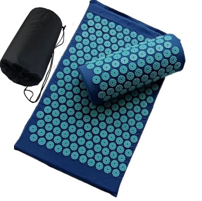 Massager Mat Shakti Mat Massage Yoga Mat Acupressure Relieve Stress/Back Body Pain Spike Mat Acupuncture Massage Cushion