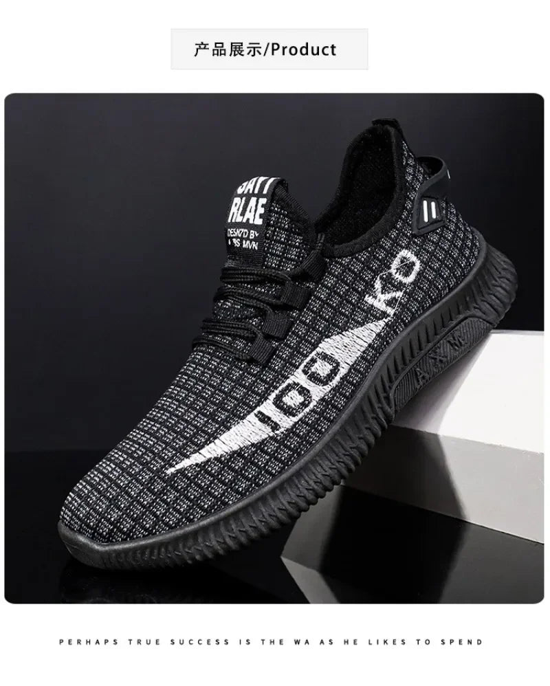 Breathable Mesh Sneakers Comfortable Casual Sport Shoes Fashion Shoes/Lightweight Deodorant Outdoors Shoes Plus Size 39-44
