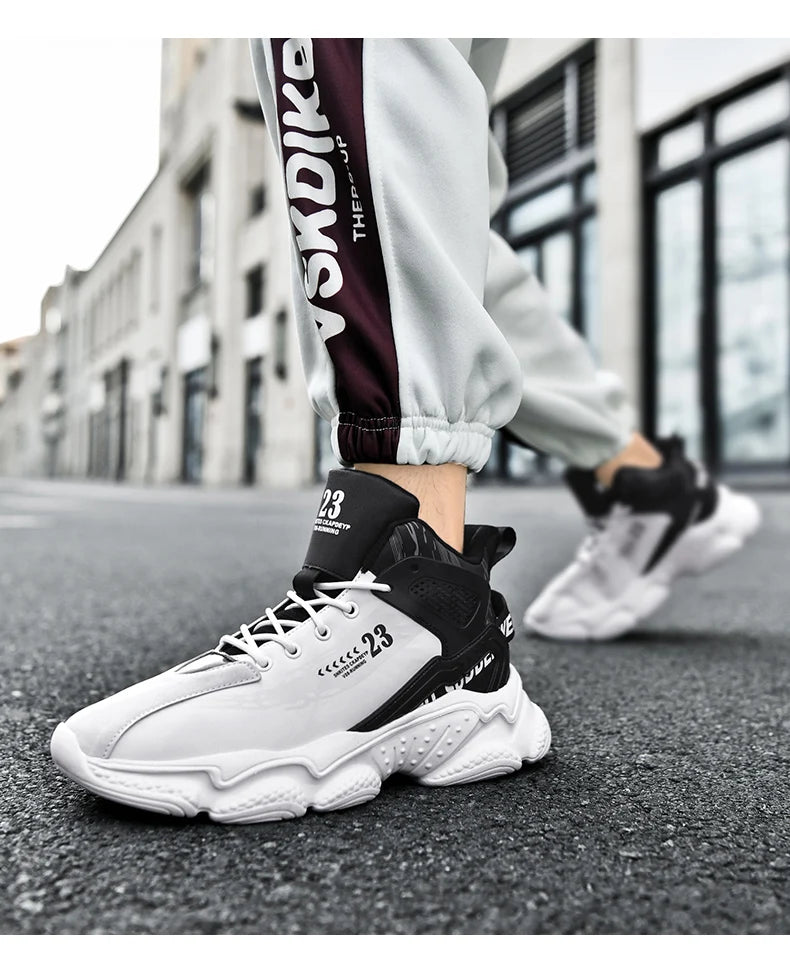 Men's running shoes, comfortable and lightweight walking shoes/running exercise casual sports shoes