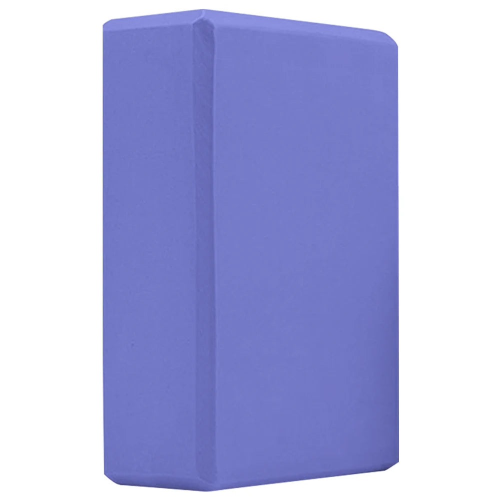 EVA Yoga Block Solid Color Gym Training Blocks Moisture-Proof/High Density Yoga Blocks Body Shaping Yoga Blocks for Meditation