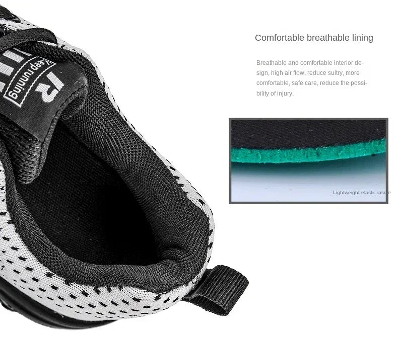 Men Casual Sneakers Summer Breathable Sport Shoes Lightweight Outdoor/Mesh Running Shoes Athletic Jogging Tennis Walking Shoes