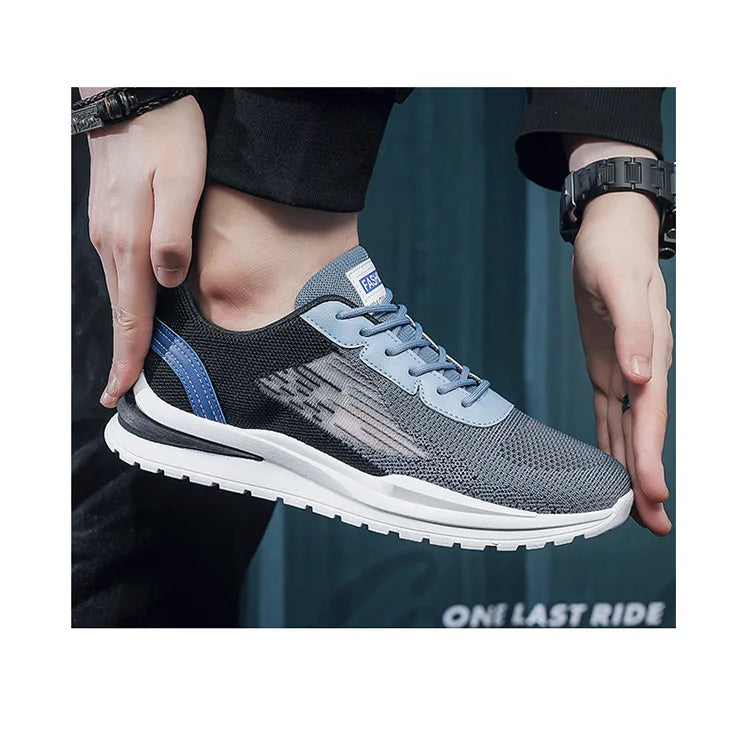 Men's Breathable Mesh Sports Shoes Casual Lightweight Sneakers/Male Comfortable Outdoor Anti-slip Running Shoes