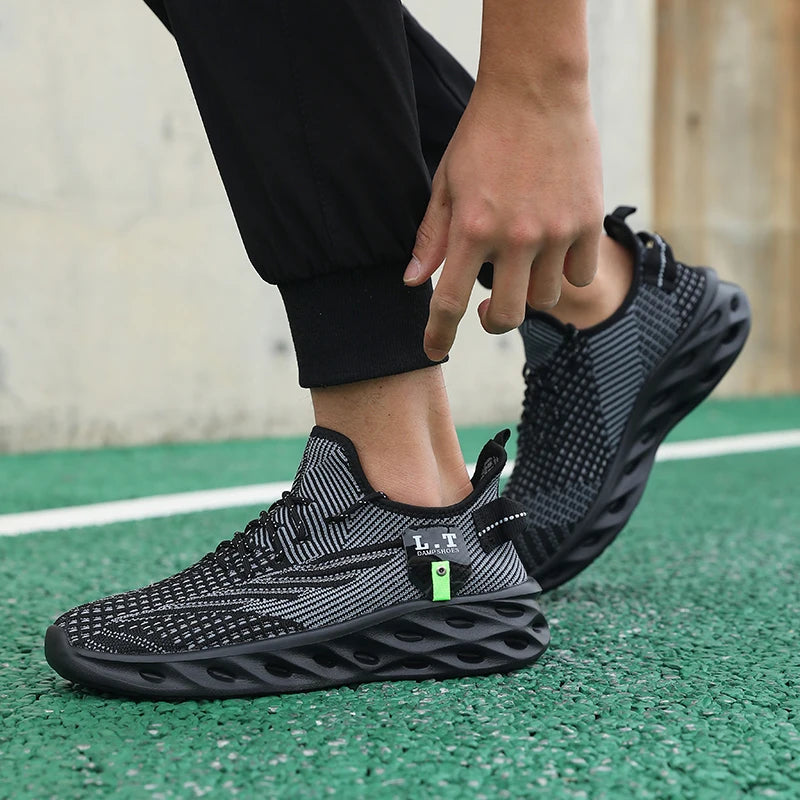 Man Running Shoes Comfortable Breathable Men's Sneakers Casual/Antiskid Wear-resistant Jogging Men Women Outdoor Sports