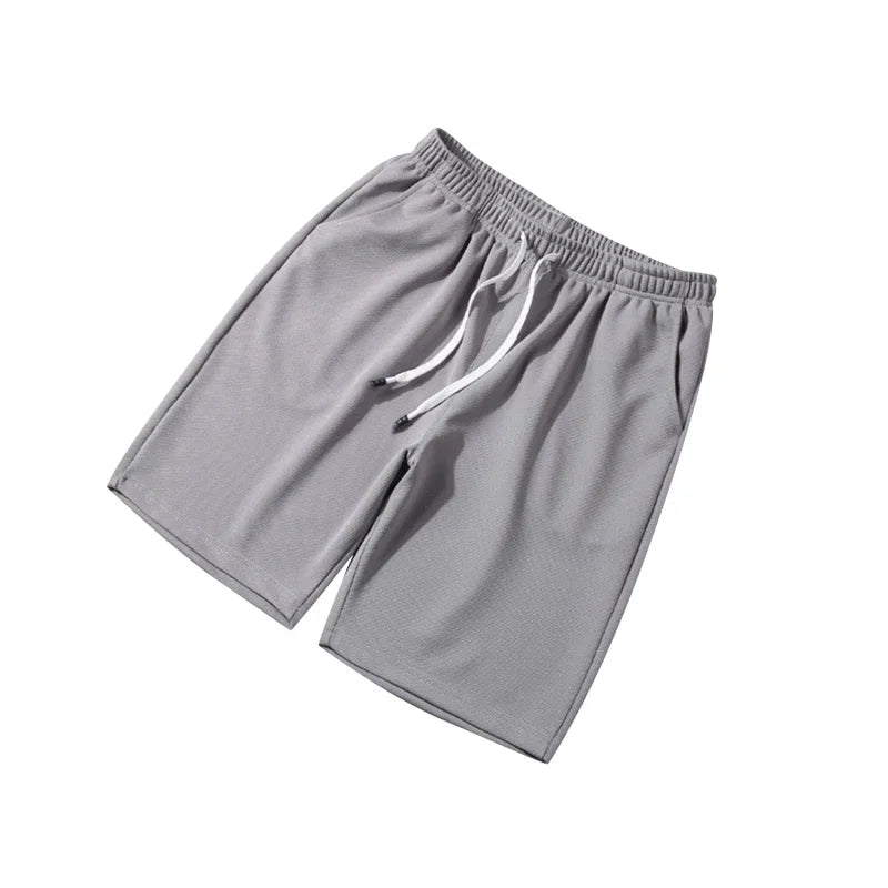 Summer Breathable Men Mesh Shorts Gym Bodybuilding Casual Loose Shorts/Joggers Outdoor Fitness Beach Shorts L-4XL