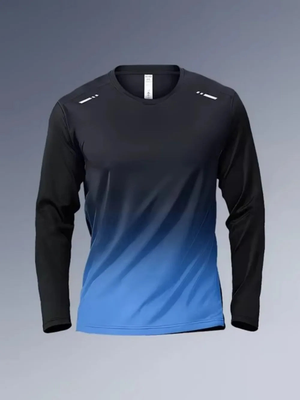 Men's Long Sleeves T-Shirt Fitness Clothes Men's Spring Autumn/Quick-Drying Clothes Training Sports T-Shirt Stylish Running Tops