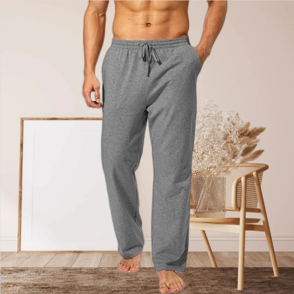 New Sportswear Pants Men's Basketball Running Pants Loose Breathable/Quick-drying Casual Pants Men's Solid-color Fitness Pants