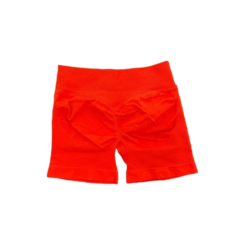 Impact Shorts with Logo Women Seamless Yoga Shorts/Scrunch Gym Shorts Workout Biker Short Fitness