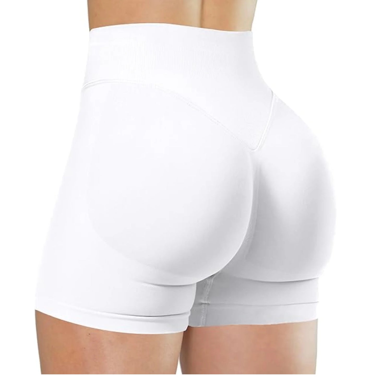 Summer High Waisted Yoga Shorts Fashionable/and Sexy Running Fitness Pants Solid Color Yoga Leggings