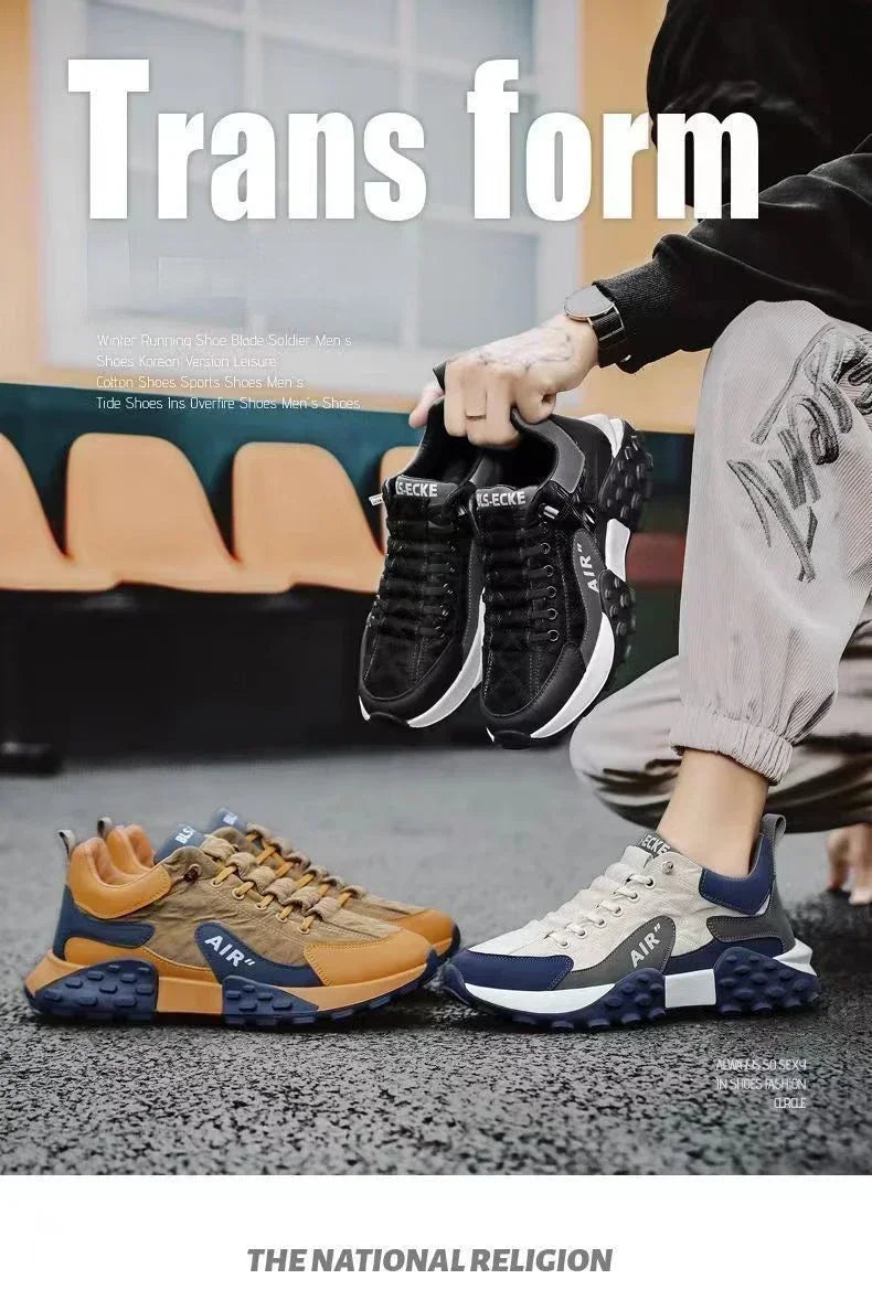 2025 New Men's Casual Shoes Men's Shoes Platform/Men's Sneakers Plus Size 43 44 Popular Shoes