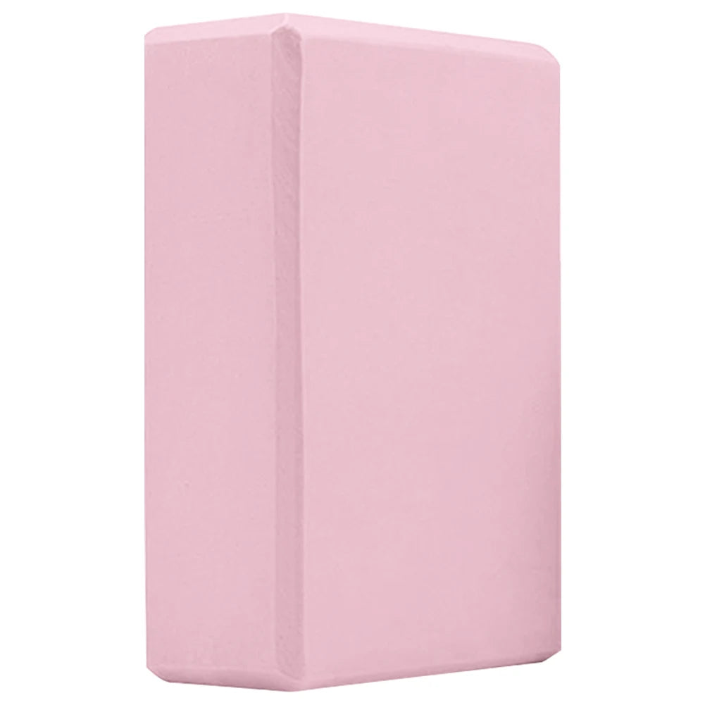 EVA Yoga Block Solid Color Gym Training Blocks Moisture-Proof/High Density Yoga Blocks Body Shaping Yoga Blocks for Meditation