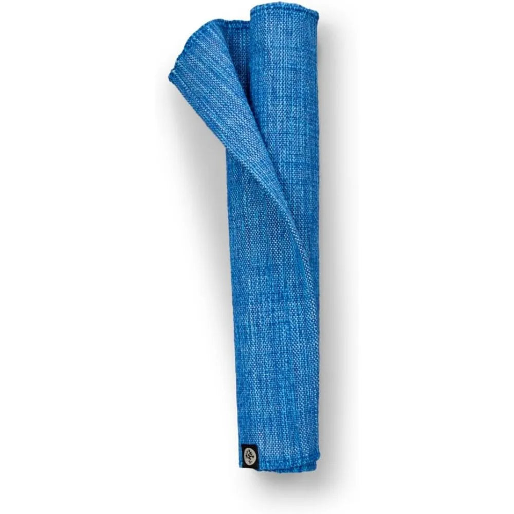 Foldable and Machine Washable Outdoor Yoga and Meditation Rug/Manduka Shala, Natural Cotton, Handcrafted, 71 x 26