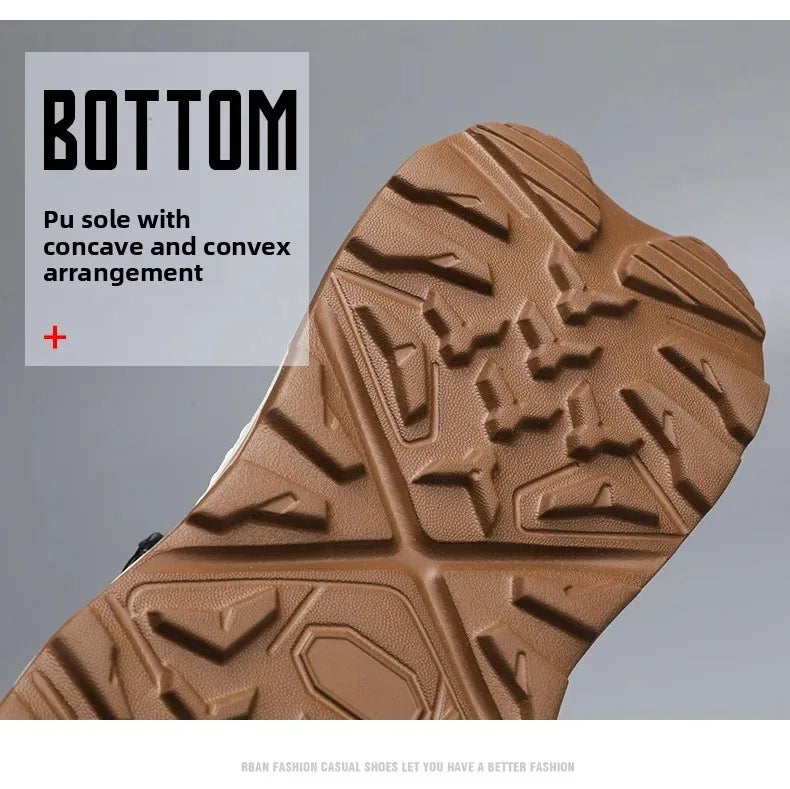 Spring Summer Thin Automatic Buckle Trail Running Shoes Casual/Function Hiking Breathable Outdoor Sports Trendy Footwear