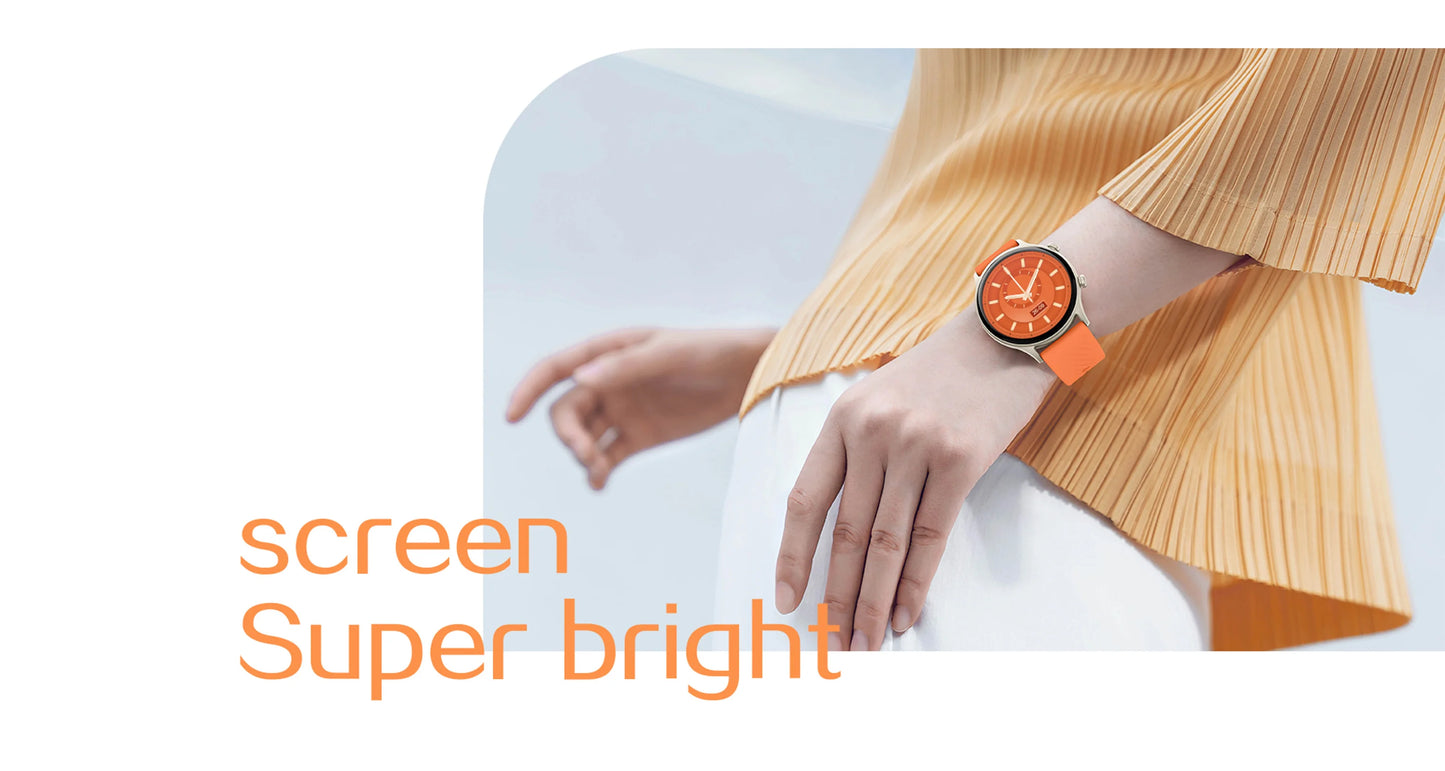 LIEFBEE Round smartwatch can answer/make calls, over 100+ Sportports modes/heart rate sleep monitoring step counting