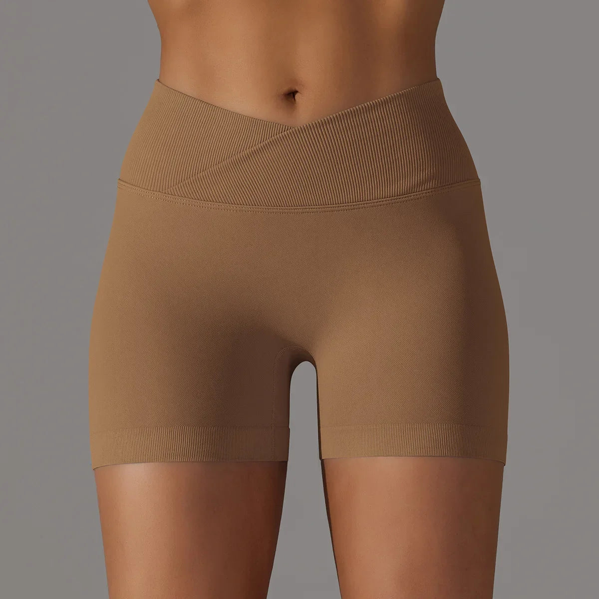 Women High Waist Workout Fitness Yoga Shorts Gym Push Up/Yoga Leggings Scrunch Butt Seamless Sports Shorts