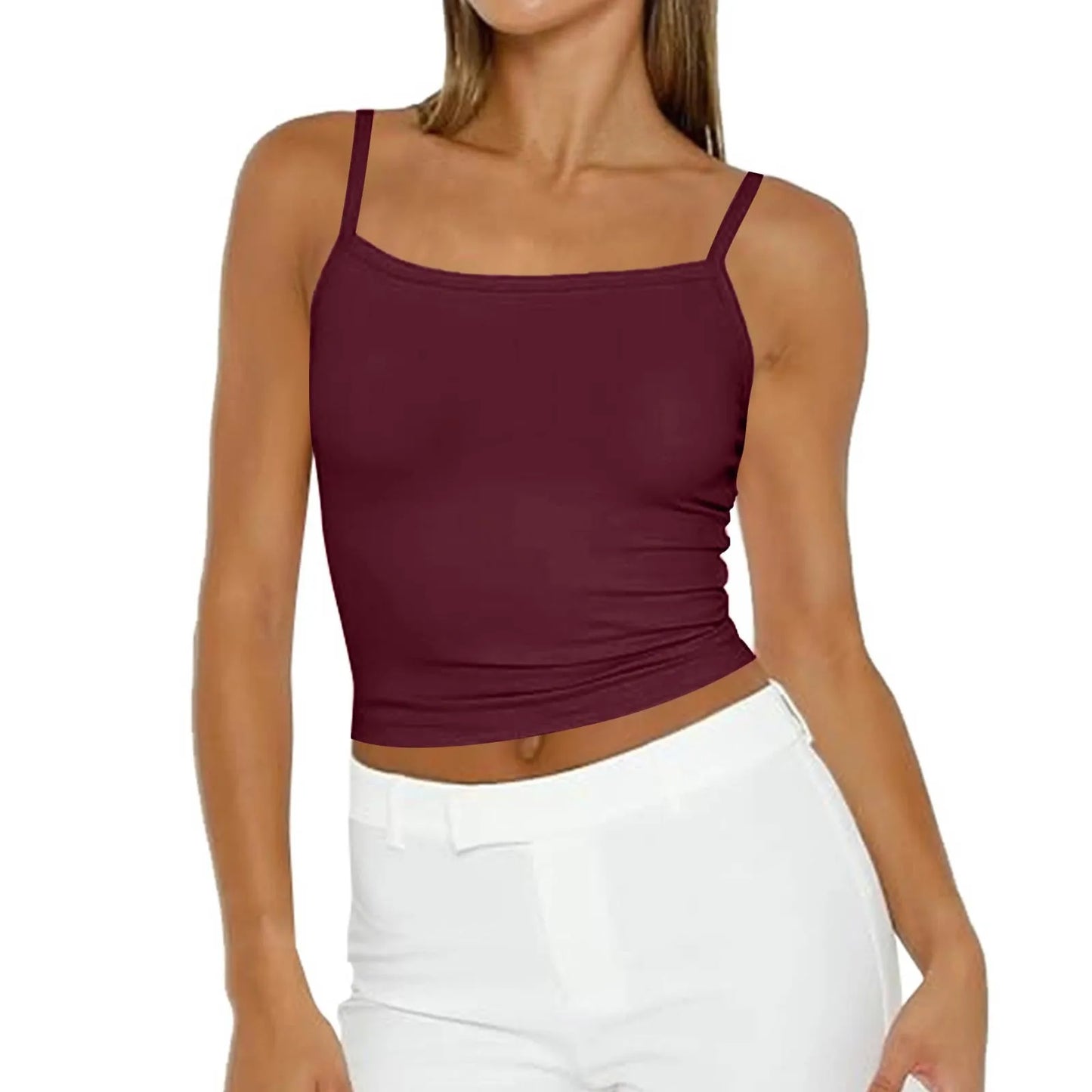 Women's Tank Top Dressy Casual Shirts Summer Loose Fit/Camisole Cute Trendy Clothes Sleeveless Blouses