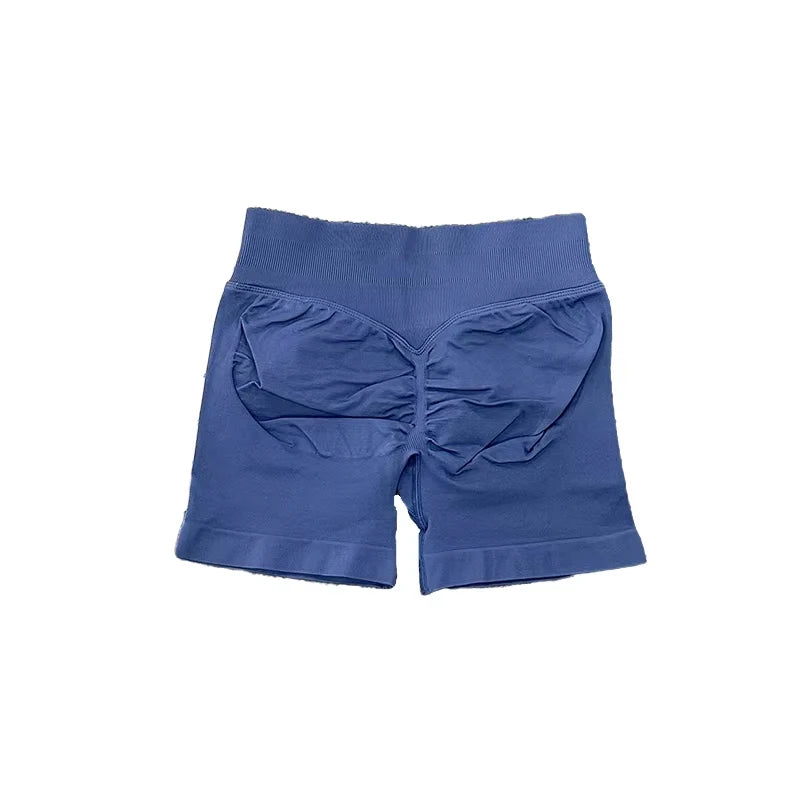 Impact Shorts with Logo Women Seamless Yoga Shorts/Scrunch Gym Shorts Workout Biker Short Fitness