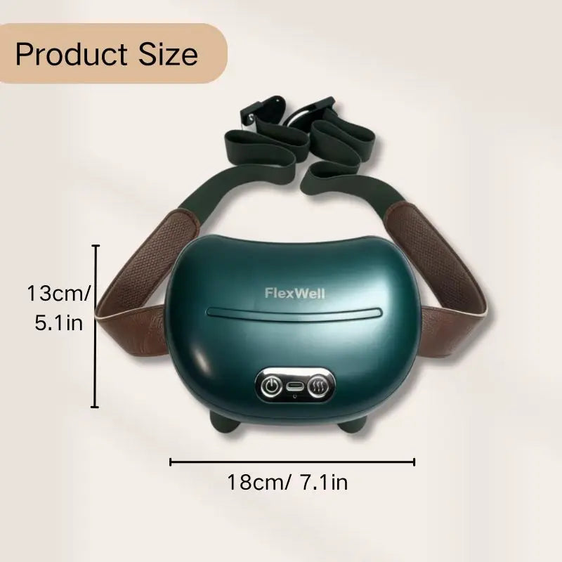 Shoulder and neck massager massage knead/and apply heat to muscles to relieve muscle soreness