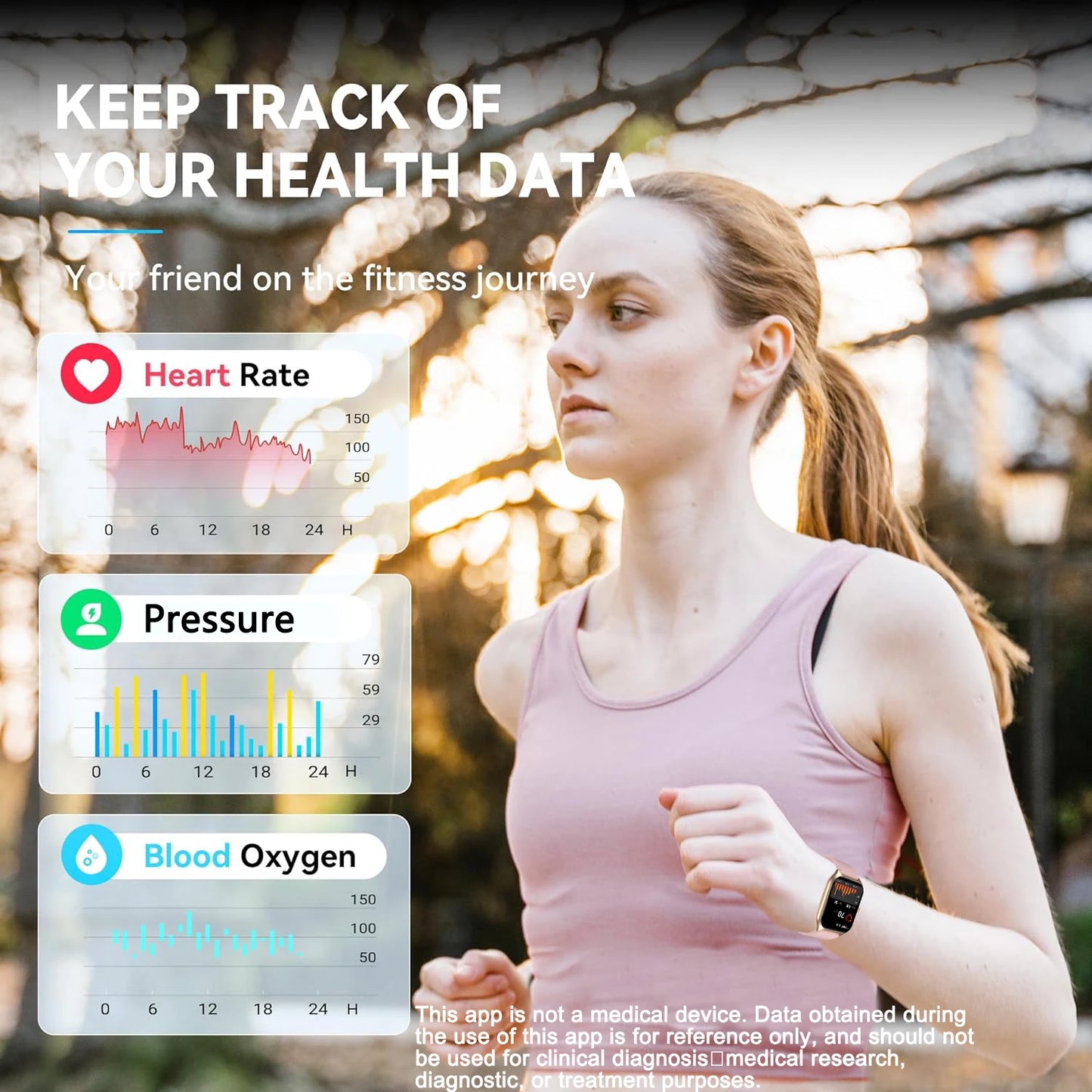 AI Voice Assistant Smart Watch for Men Women, 1.96'' HD Screen Activity/Trackers with 100+Sports/ Sleep/ Heart Rate Monitor