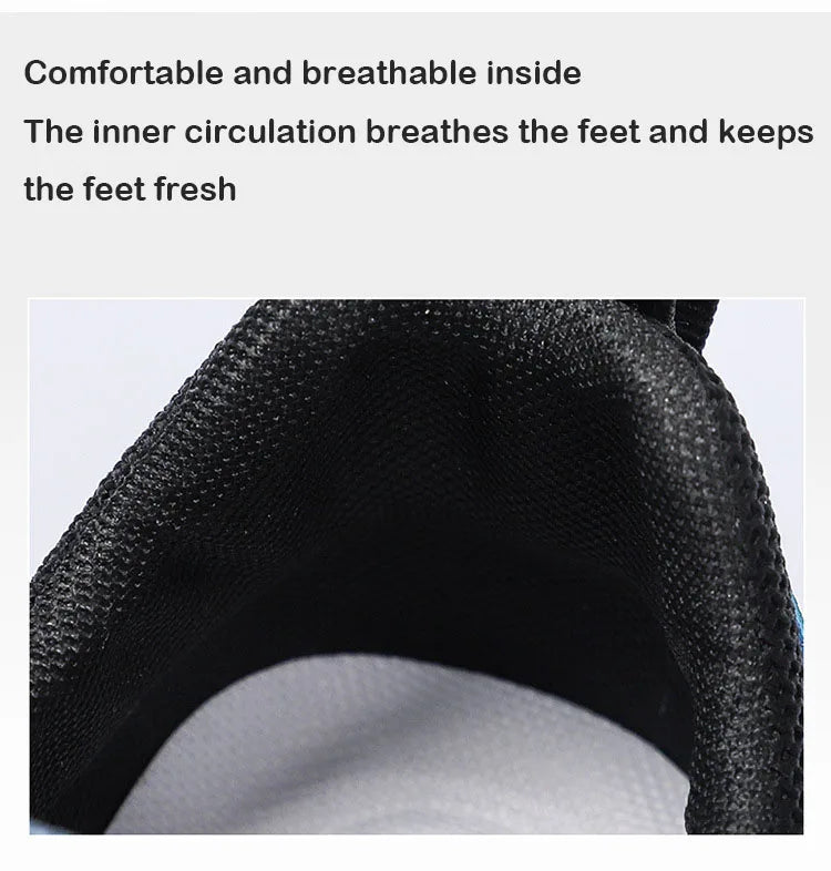 Men's Breathable Mesh Sports Shoes Casual Lightweight Sneakers/Male Comfortable Outdoor Anti-slip Running Shoes