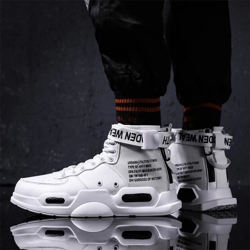 Men's fashionable sports shoes, high top walking shoes sports and casual shoes/fashionable sports and fashionable men's shoes