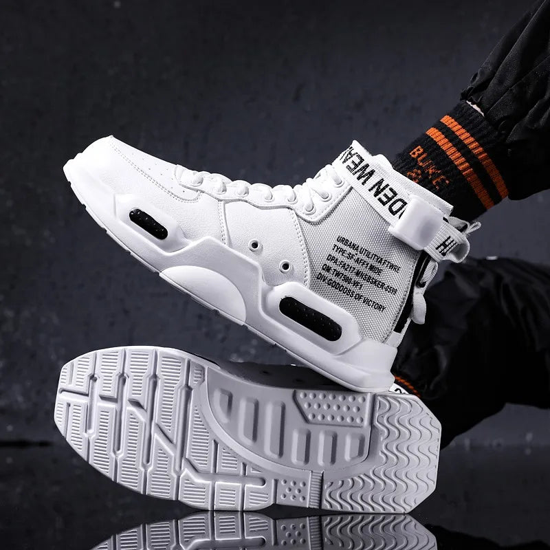 Men's fashionable sports shoes, high top walking shoes sports and casual shoes/fashionable sports and fashionable men's shoes