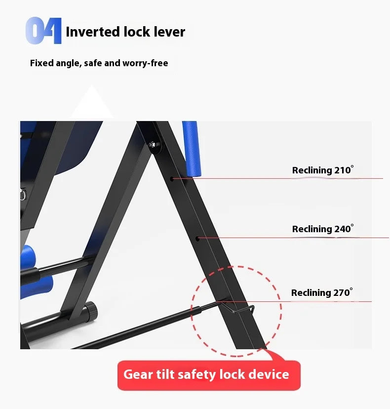 Indoor Inverted Stretching Machine Equipment Hanging Device/Traction Aid Integrated Stretcher for Fitness And Rehabilitation