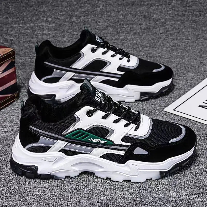NEW Men's Breathable Mesh Running Sneakers Running Shoes/Outdoor Anti-skid Sports Running Shoes Men Sports Shoes