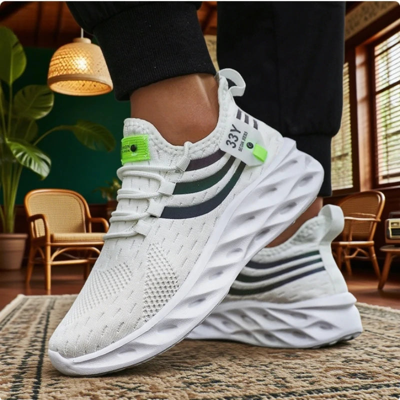 Trending Women Running Shoe New Large Size Women Design Breathable/Height Increasing Sneakers Soft Soled Cushioned Mesh Sneakers