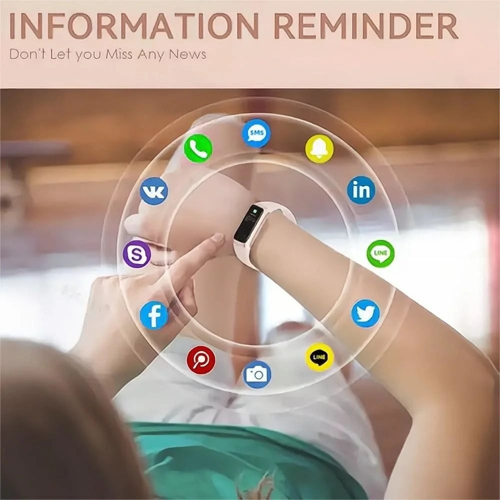 Xiaomi Smart Bracelet Women Female Color/Screen Sports Heart Rate Blood Oxygen Health