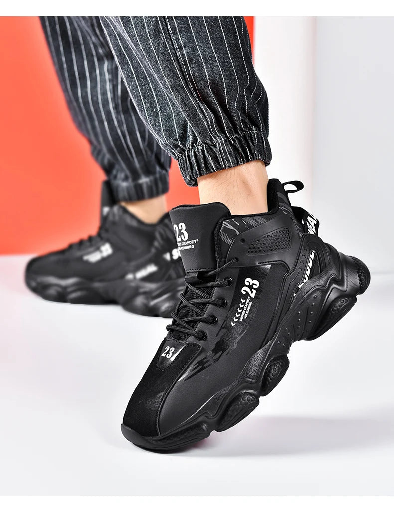 Men's running shoes, comfortable and lightweight walking shoes/running exercise casual sports shoes