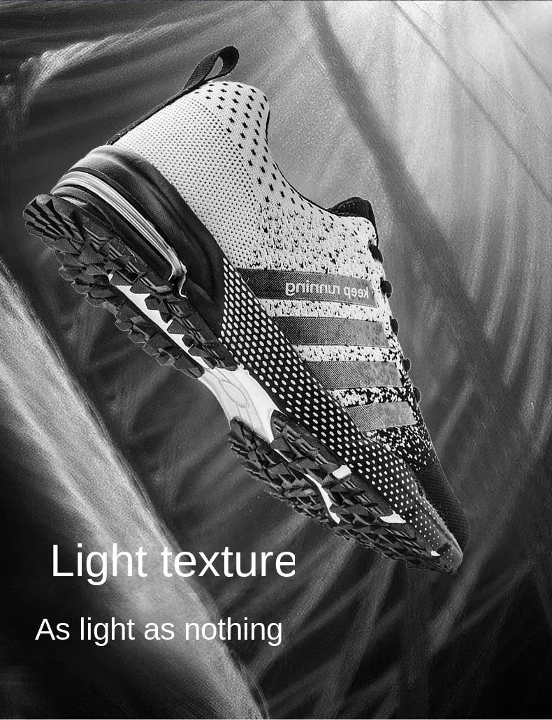 Men Casual Sneakers Summer Breathable Sport Shoes Lightweight Outdoor/Mesh Running Shoes Athletic Jogging Tennis Walking Shoes