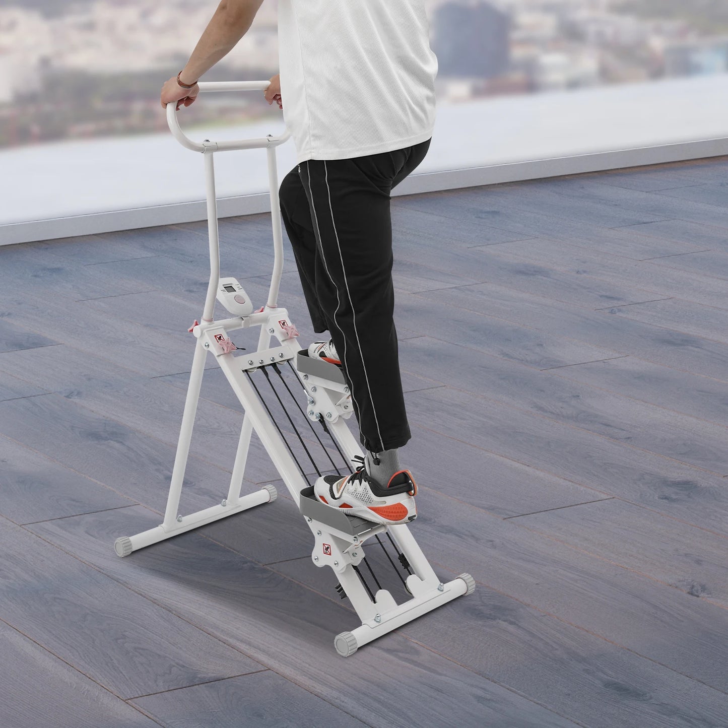 Stair Stepper for Home Gym Folding Vertical Climber/Machine Step Fitness Machines