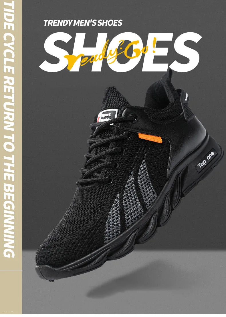 Oulylan Men's Shoes Lightweight Running Shoes for Men Sneakers/Comfortable Sport Shoes Outdoor Casual Men Shoes