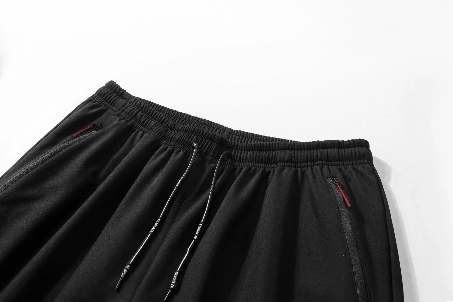 Men's casual pants elastic and form fitting elastic waist jogging/classic men's pants in blue black and grey