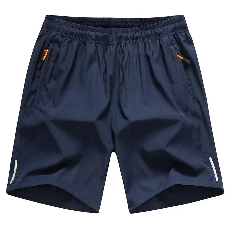Ice Silk Shorts Men Gym Casual Shorts Quick Dry Running Sports/Short Pants Breathable Fitness Jogging Shorts