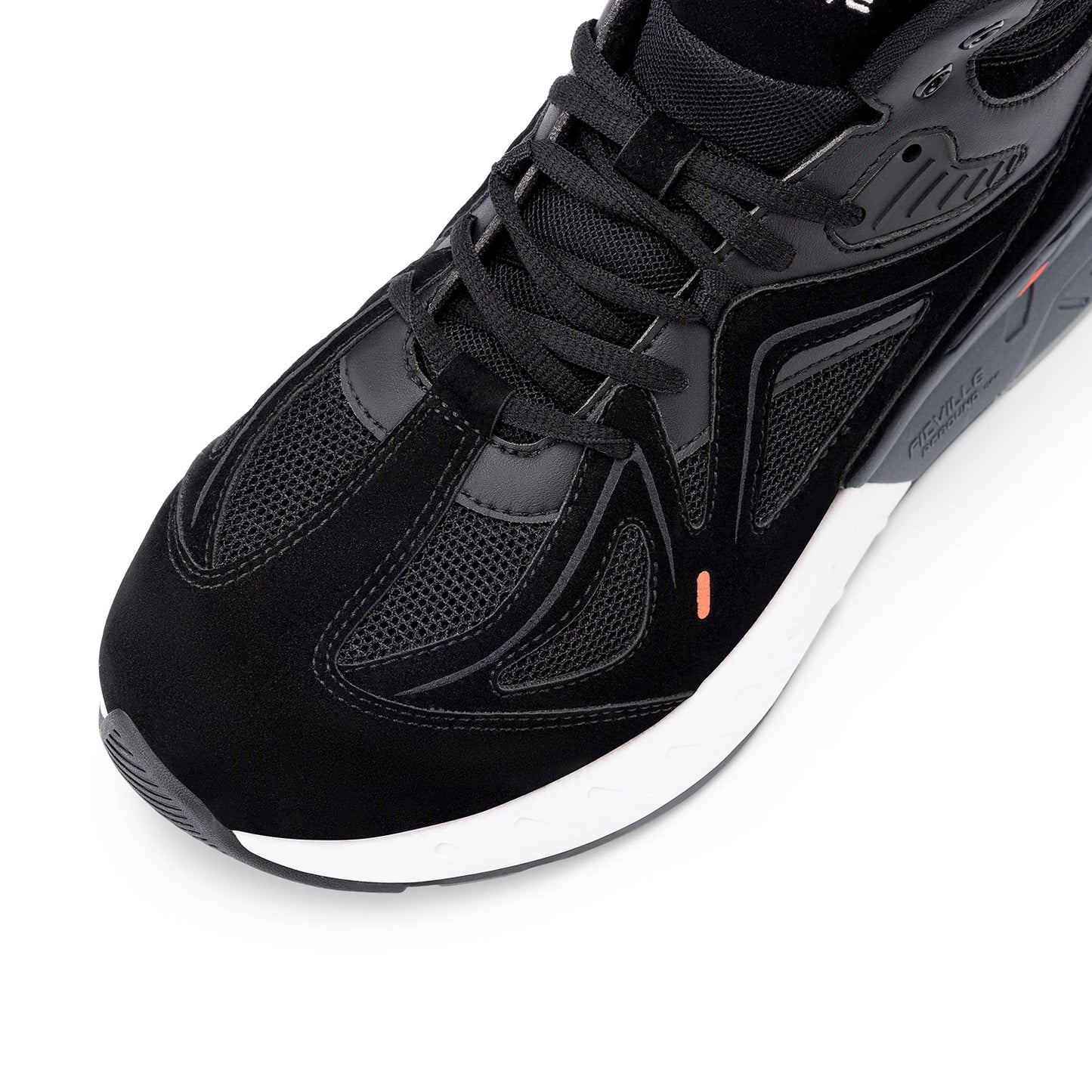 FitVille Men's High-Top Basketball Shoes Widened Lightweight Casual Sneakers/Breathable For Male Swollen Feet Relieve Pain