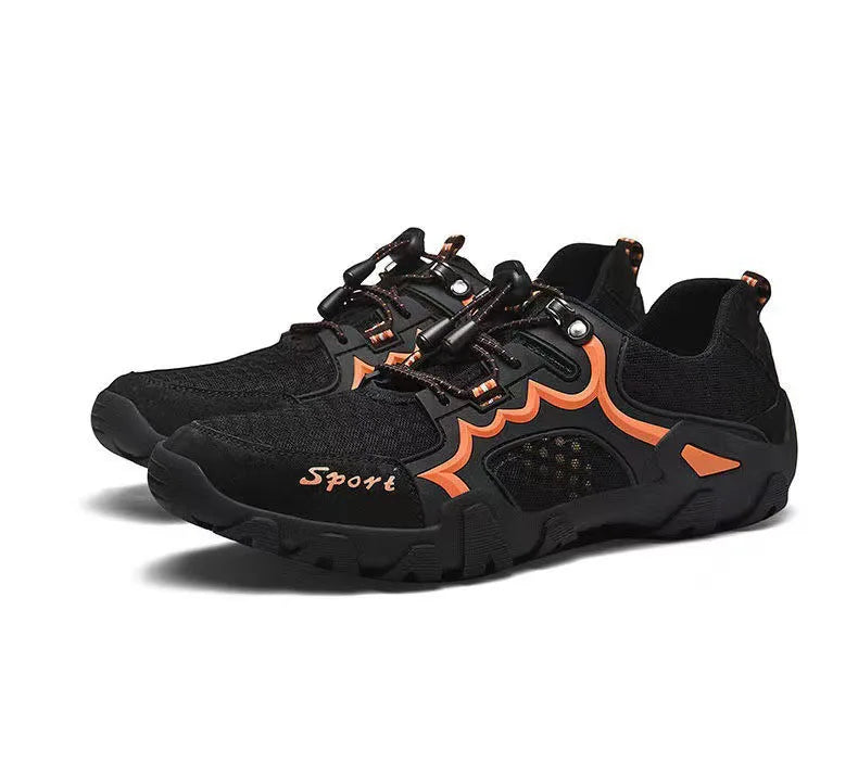 Oulylan Summer Breathable Men Hiking Shoes Mesh Outdoor Men/Climbing Shoes Men Sport Shoes Quick-dry Water Shoes